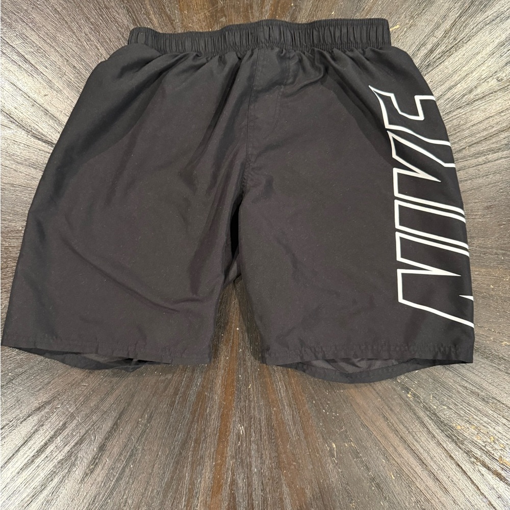 Nike Black Shorts with White Logo